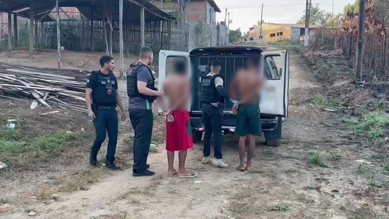 EM PORTO GRANDE, POLÍCIA CIVIL PRENDE DOIS INDIVÍDUOS EM FLAGRANTE PELA PRÁTICA DO CRIME DE TRÁFICO DE DROGAS
